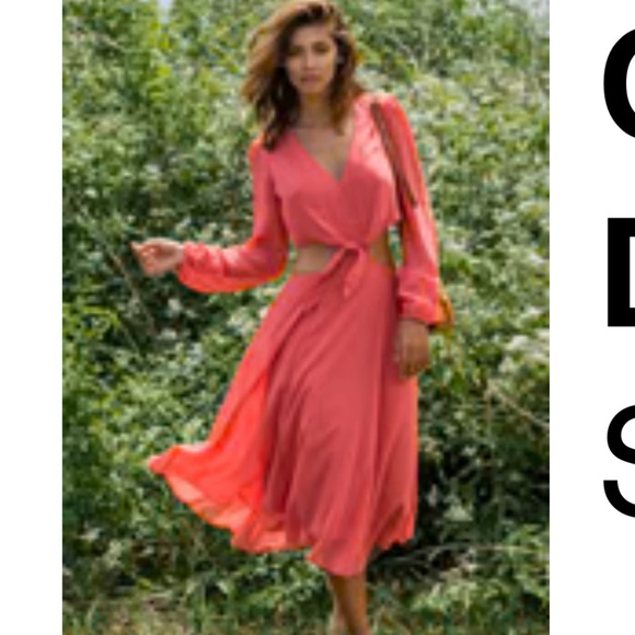 YUMI KIM ORIGINAL - never worn out
Open heart dress in saffron color - Picture 1 of 4